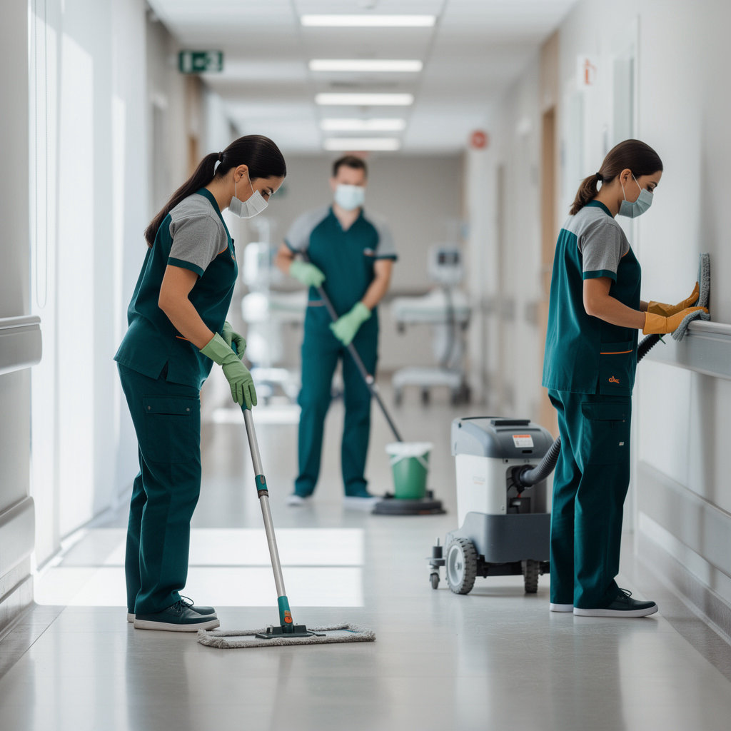 Commercial cleaning operations